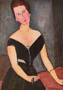 Amedeo Modigliani Portrat der Frau van Muyden Sweden oil painting artist